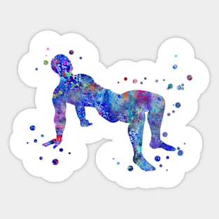 Exercise male Sticker